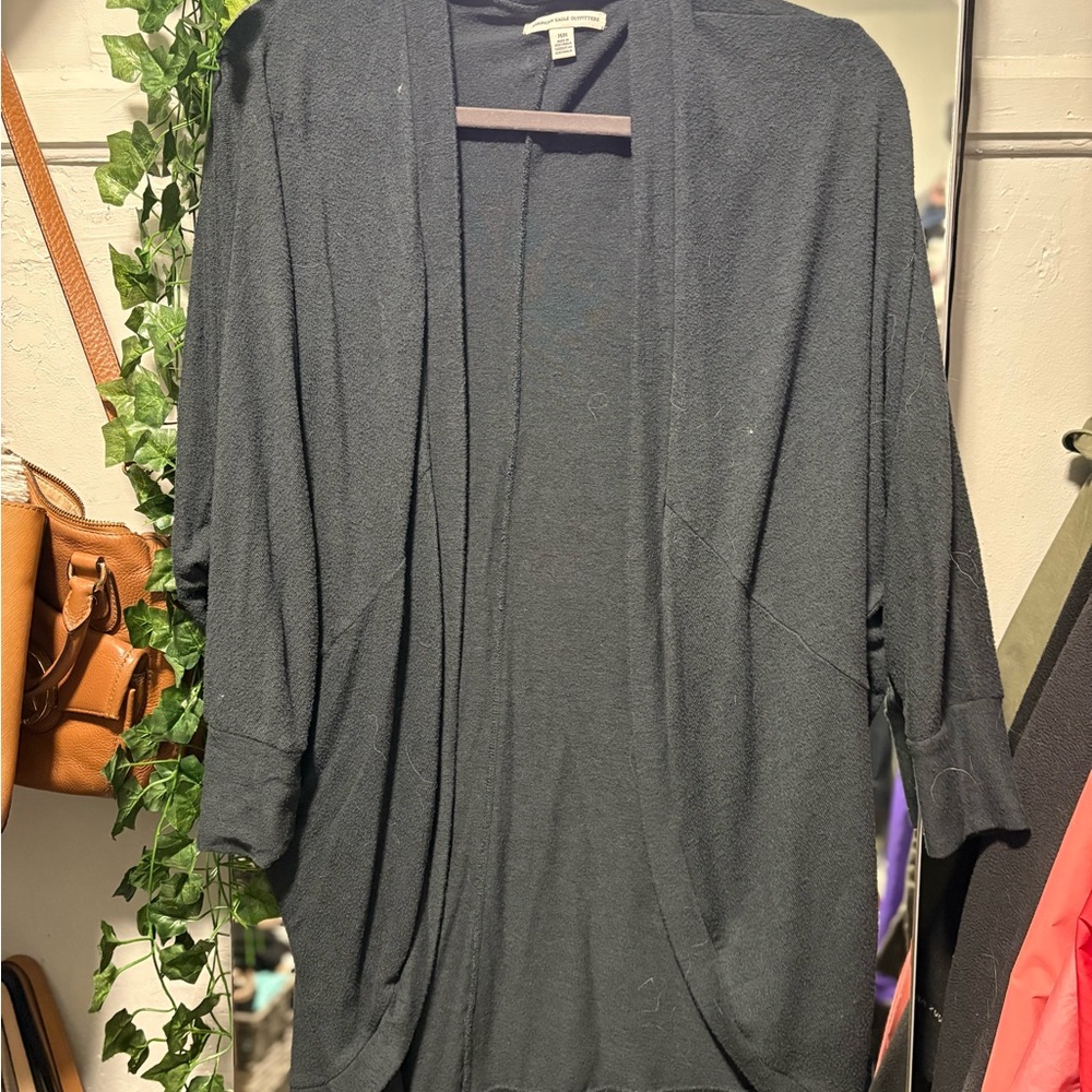 American Eagle Outfitters Dark Gray Sweater
